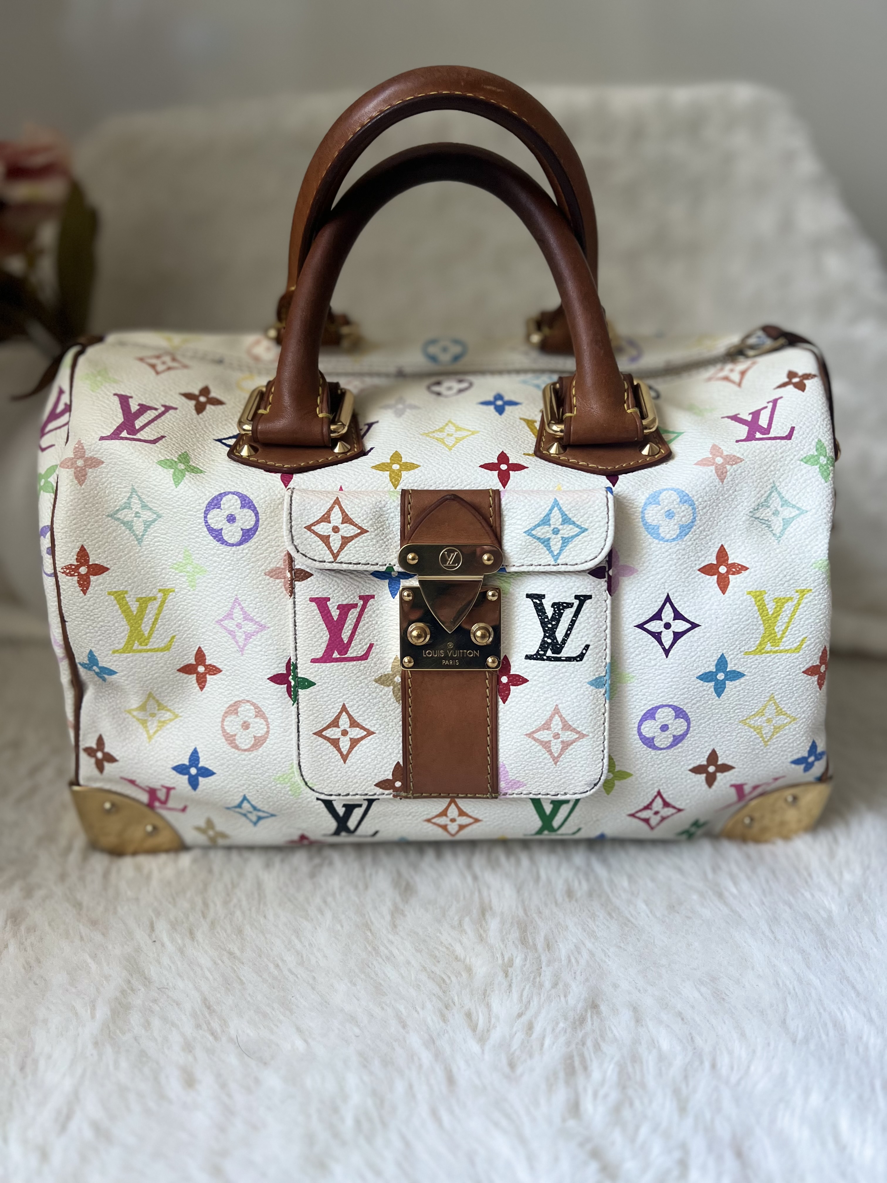 Louis Vuitton Takashi Murakami Speedy 30