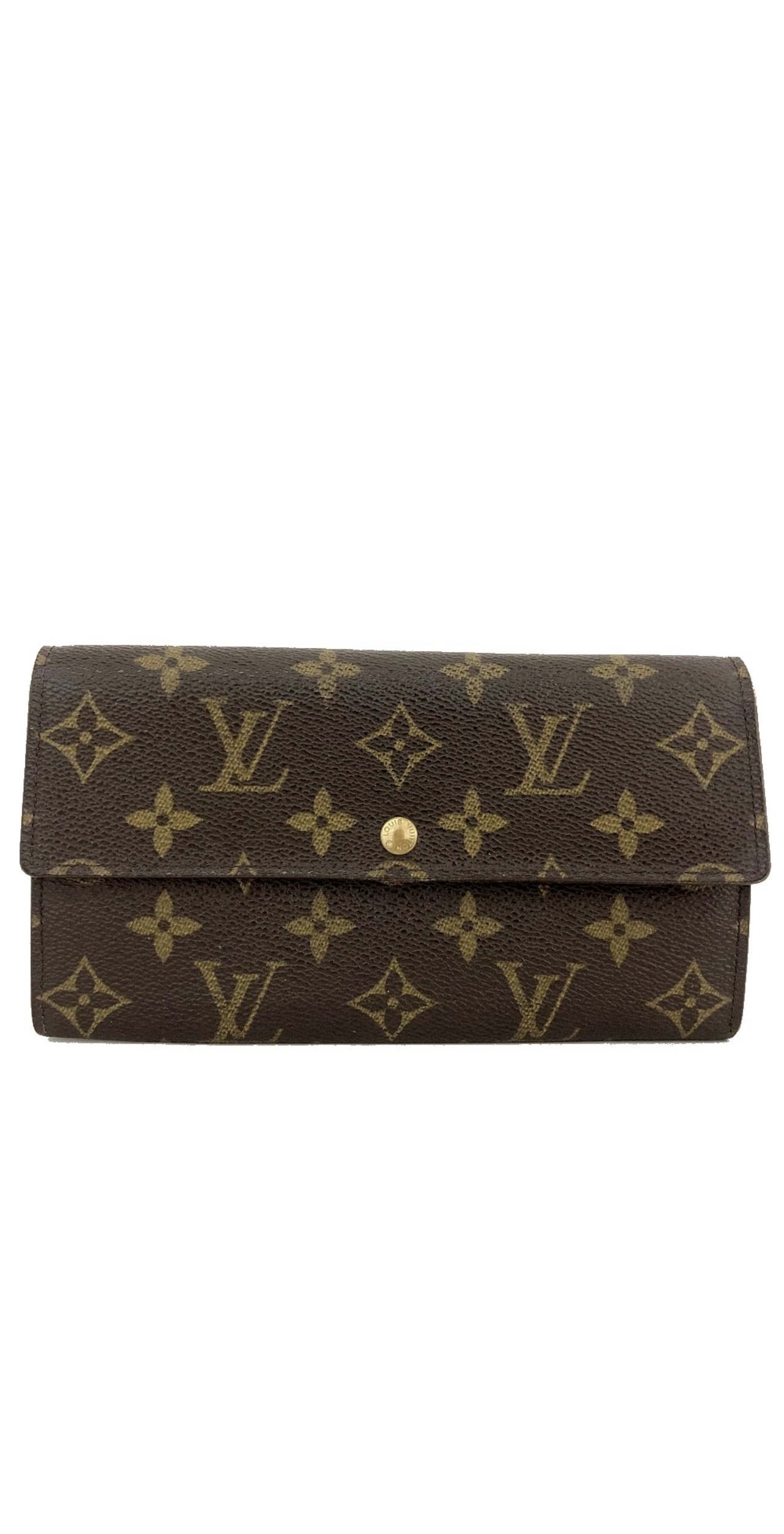 Louis Vuitton Sara bi-fold Monogram Canvas Wallet
