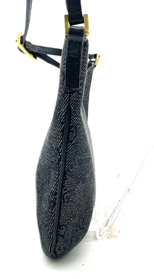 Gucci Navy Denim GG Canvas 32160 One Shoulder Bag