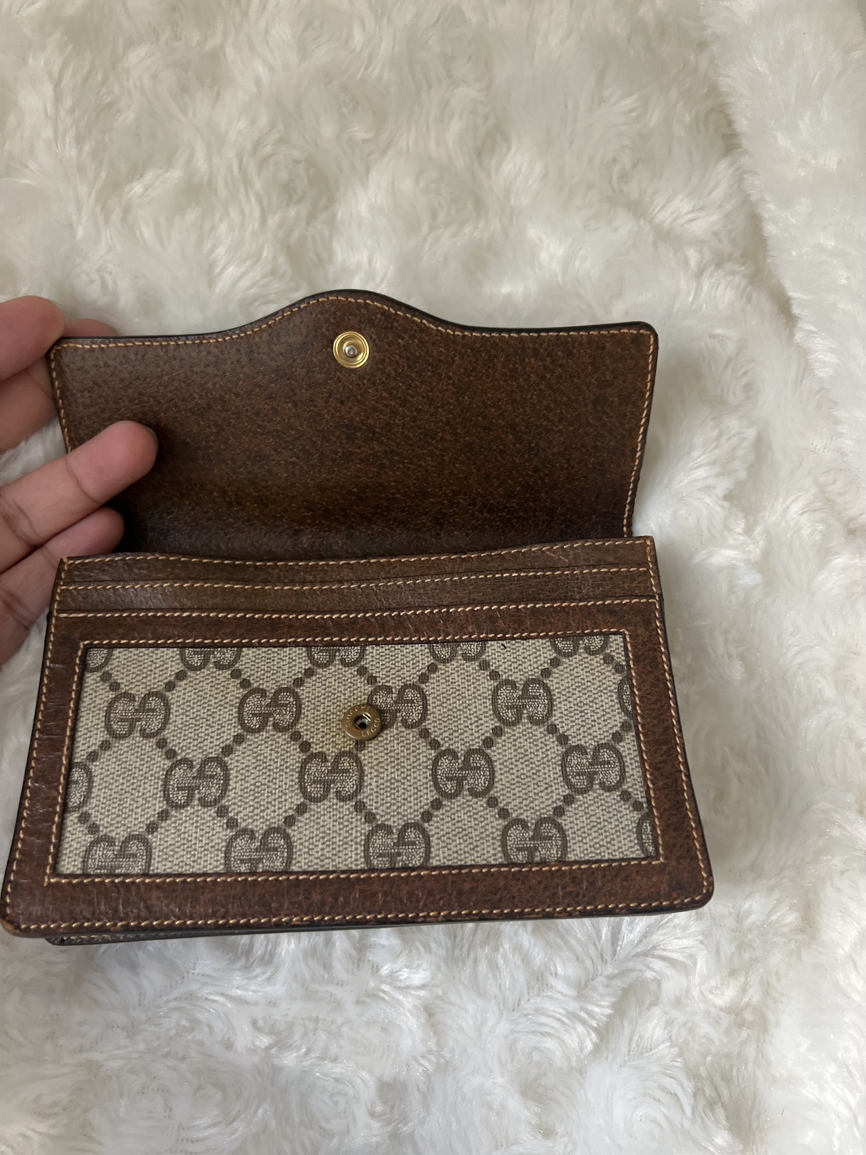 Gucci GG Supreme Canvas Wallet