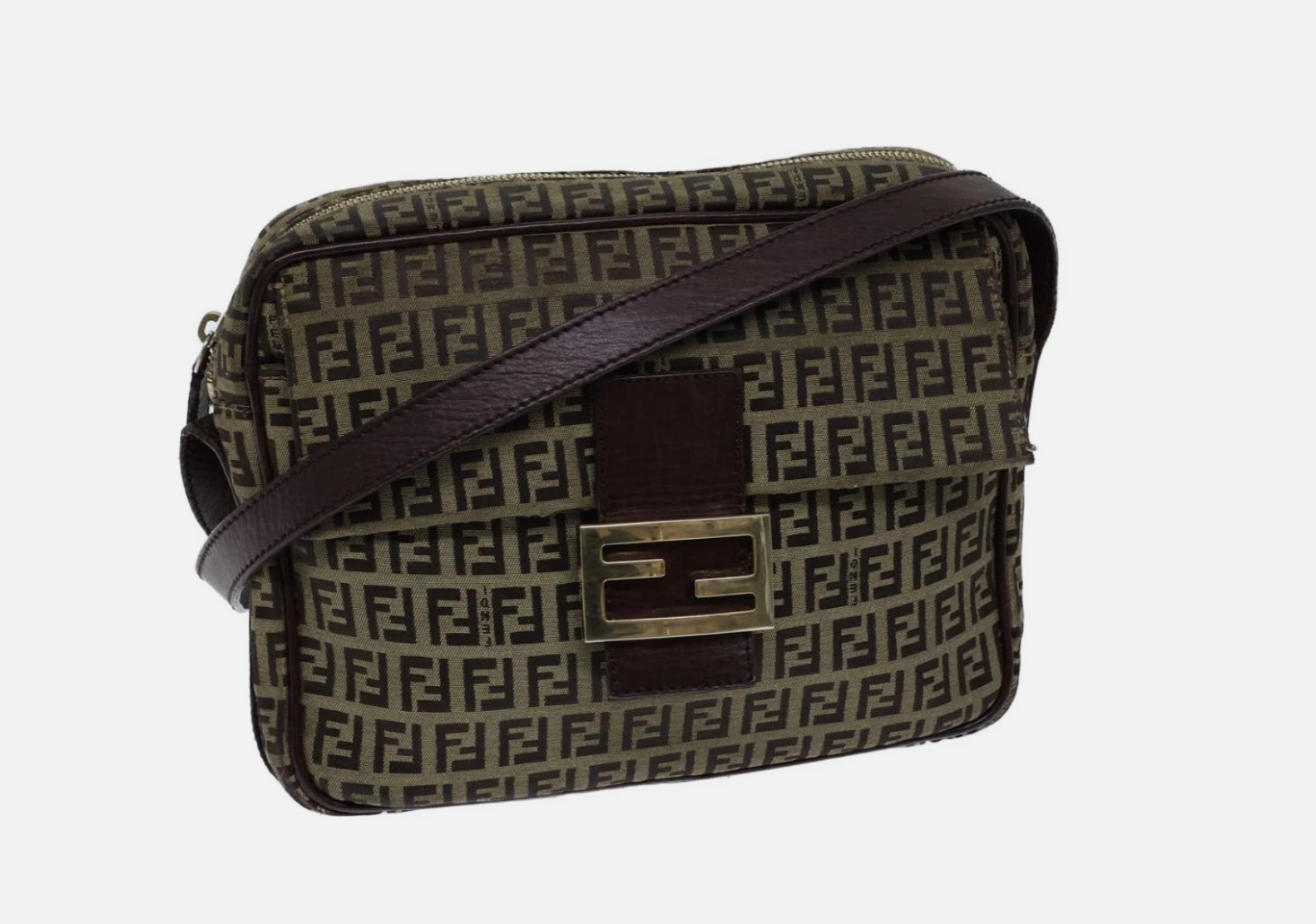 Fendi Zucca Crossbody Bag