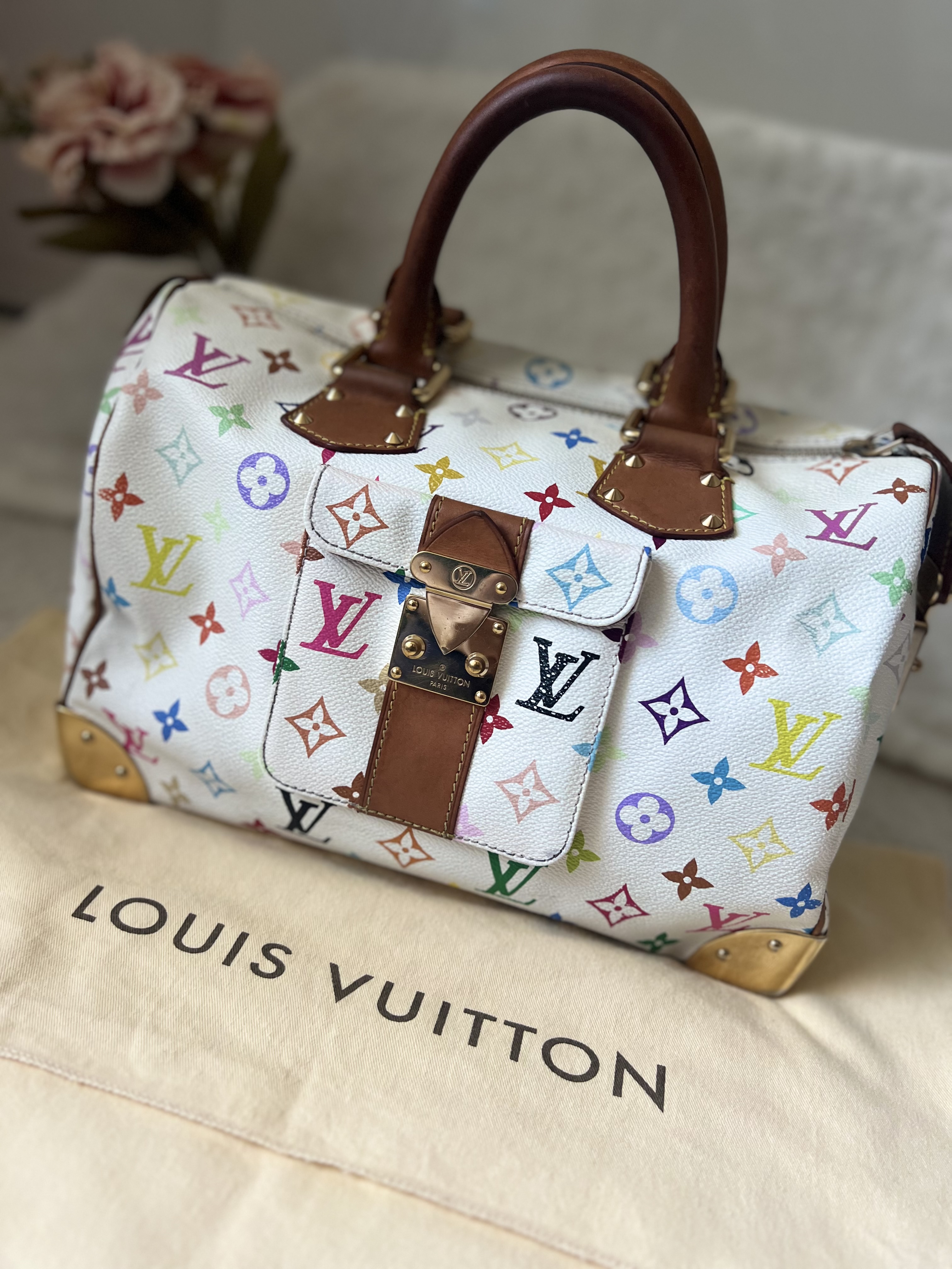 Louis Vuitton Takashi Murakami Speedy 30