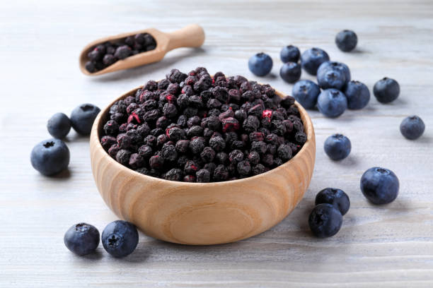 Crunchy Freeze Dried Whole Blueberry