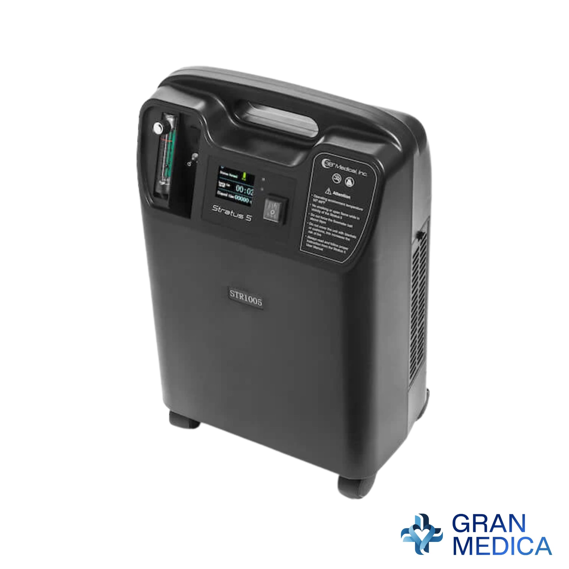 Concentrador de Oxígeno Estacionario Stratus 5 (Nuevo, 5 LPM)