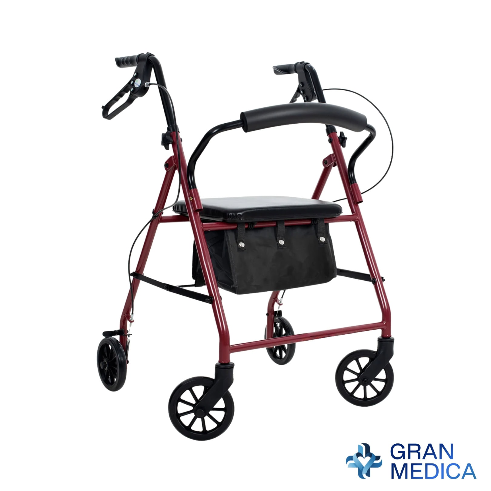 Andadera Rollator de Acero Reforzado