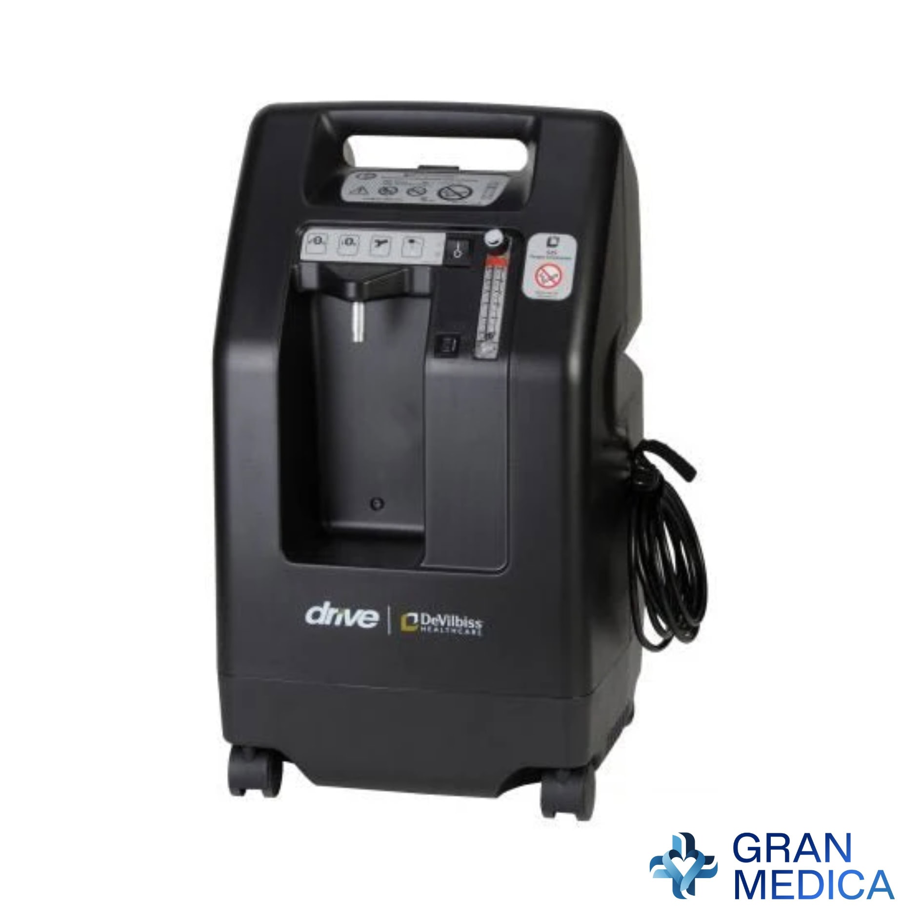 Concentrador de Oxígeno Estacionario DeVilbiss Drive 525DS (Nuevo, 5 LPM)