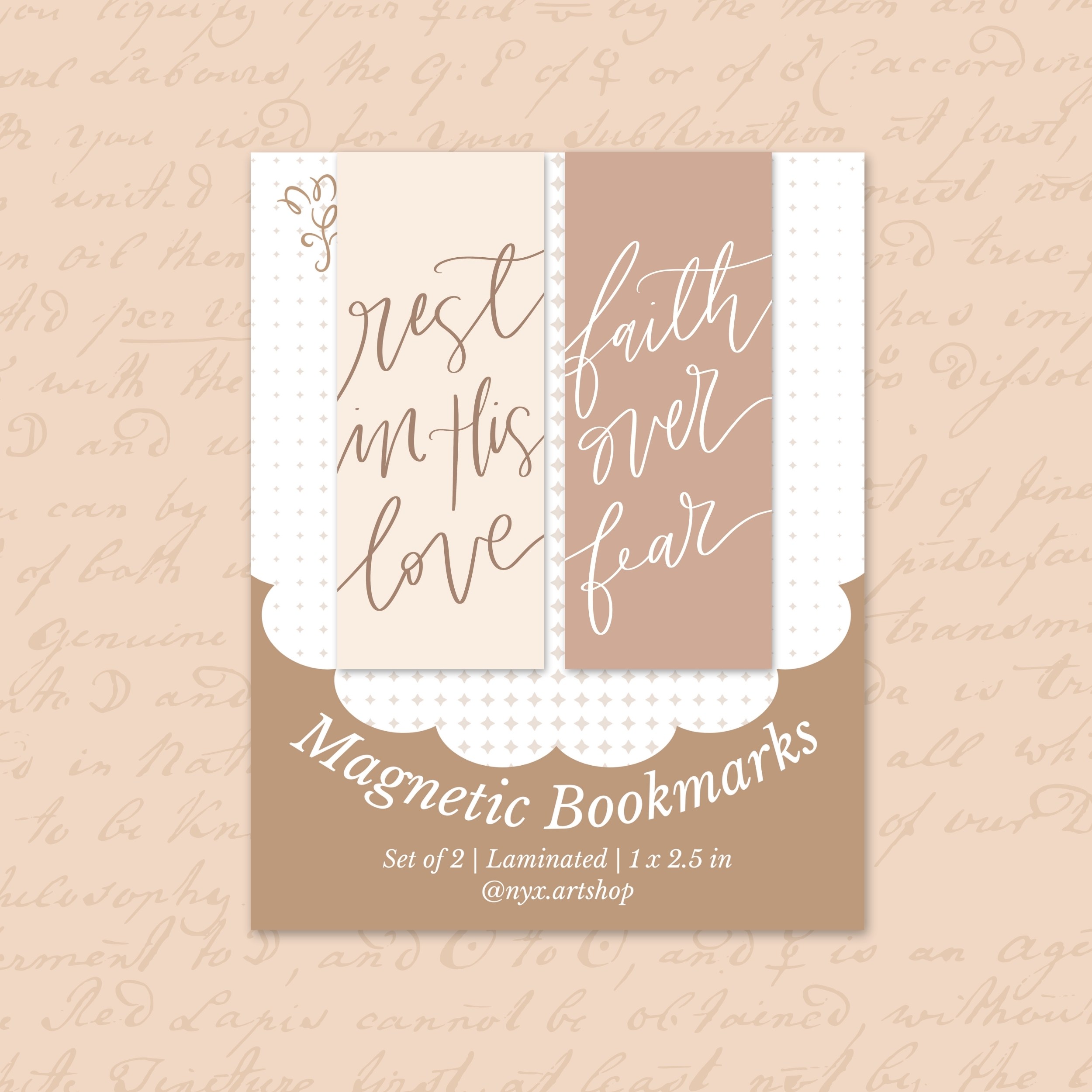 Faith Based Set | Duo Magnetic Bookmarks (3/3)
