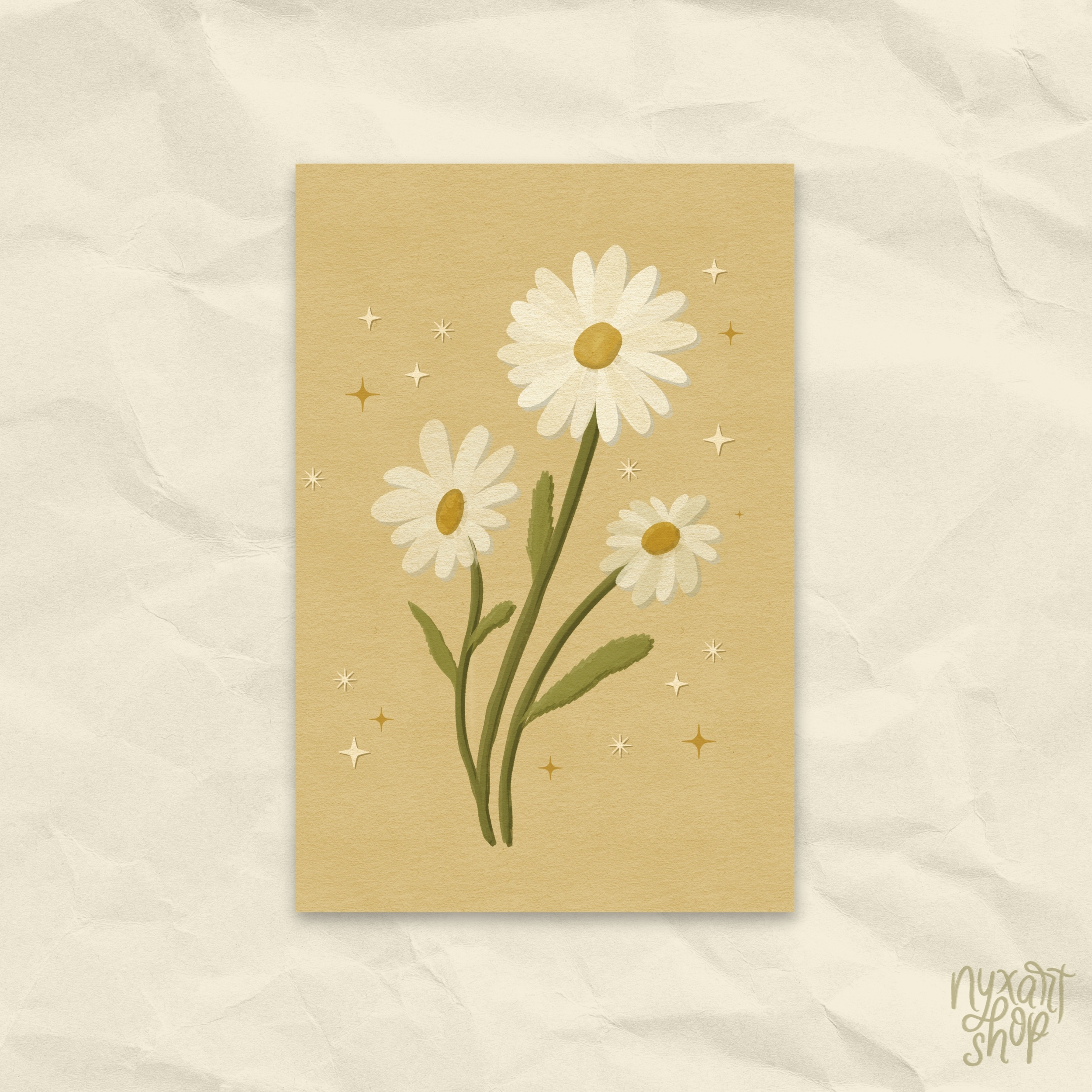 Daisy Glow | Art Print