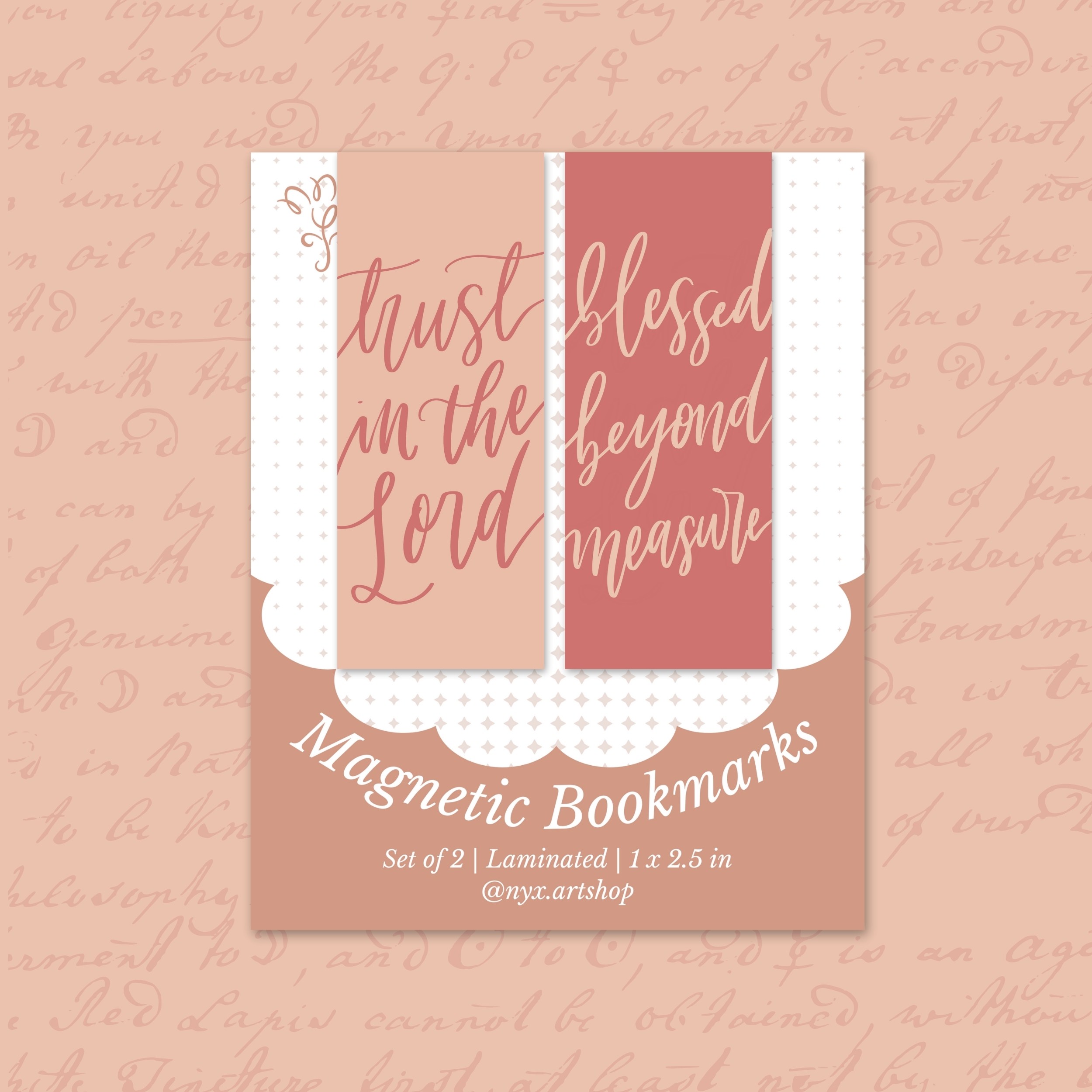 Faith Based Set | Duo Magnetic Bookmarks (3/3)