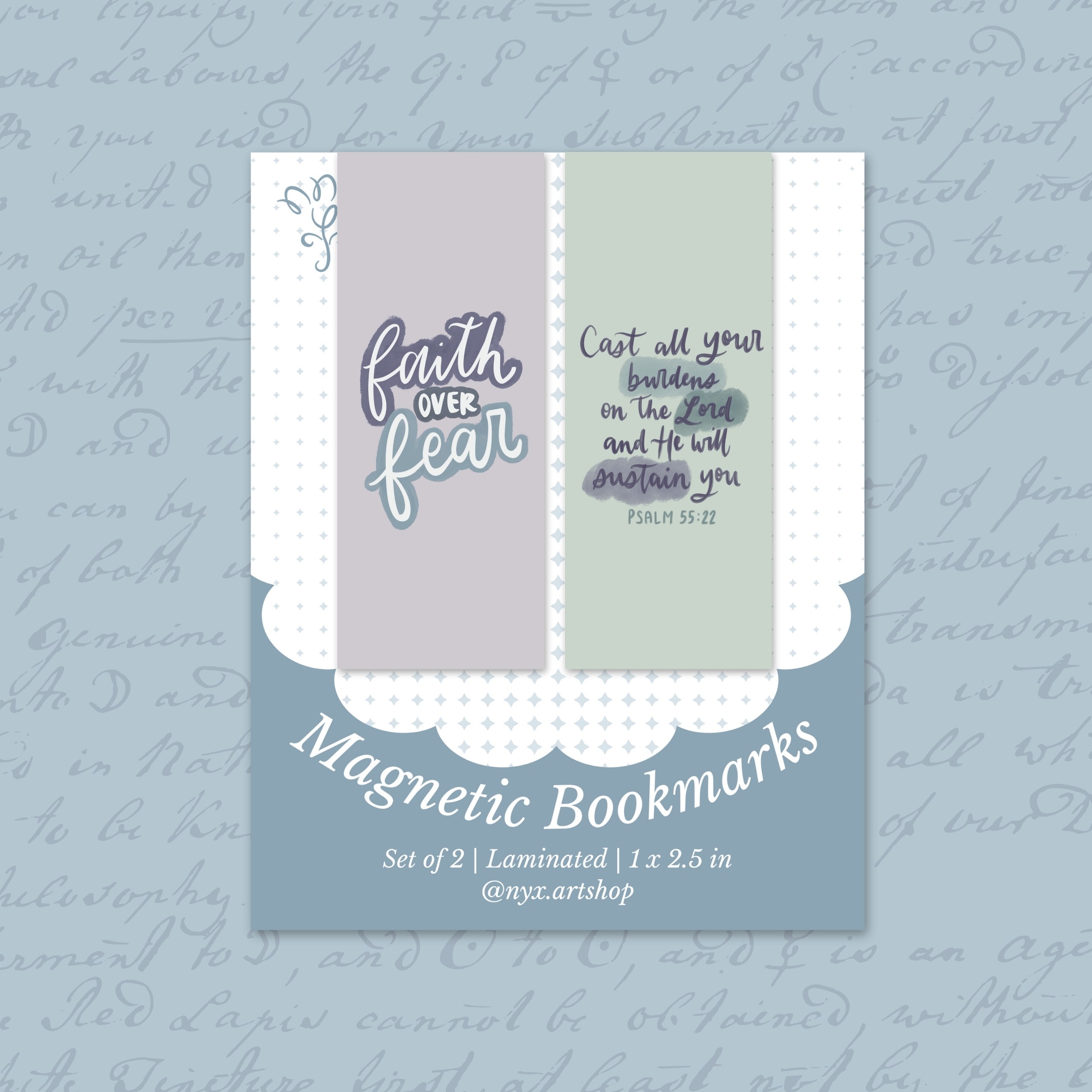 Faith Based Set | Duo Magnetic Bookmarks (3/3)