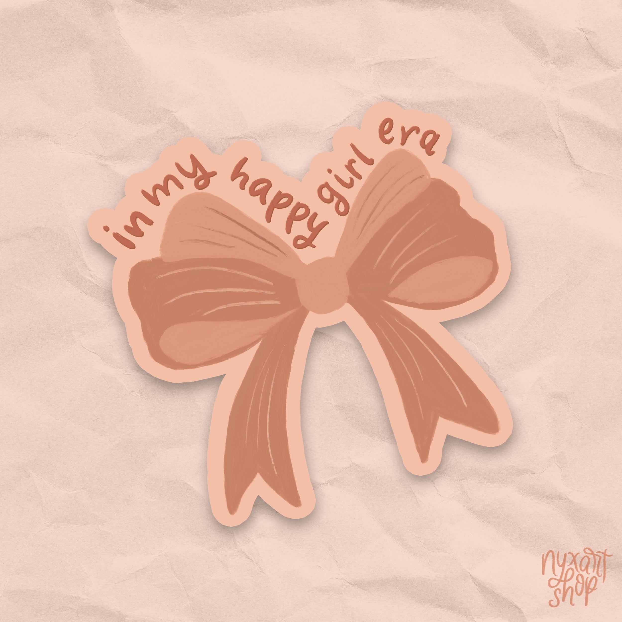 Coquette Girly Waterproof Vinyl Stickers