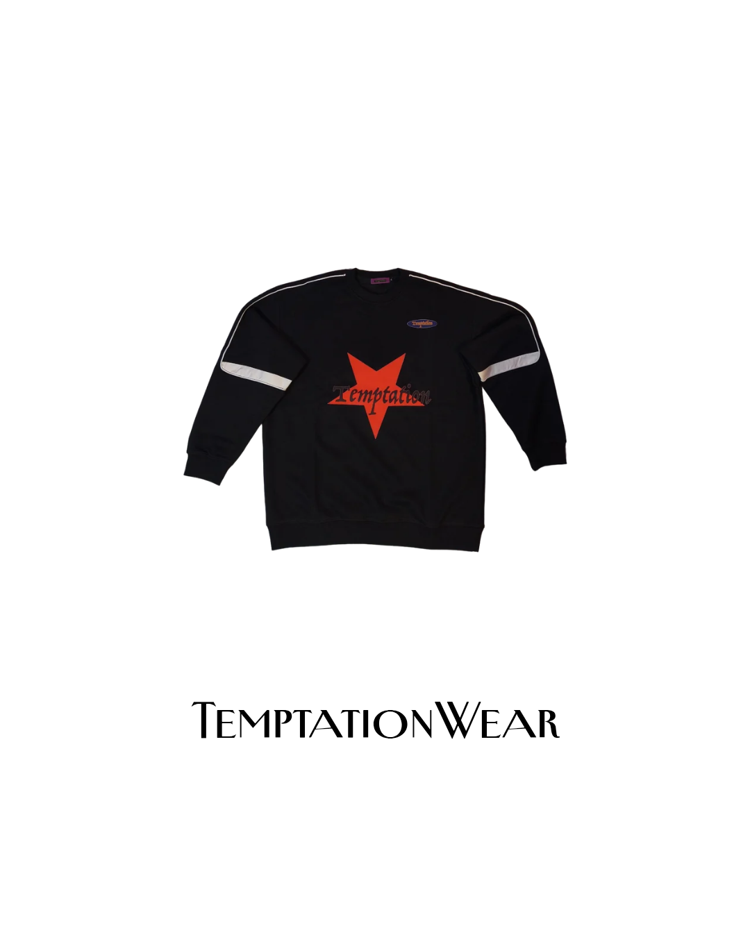 Reflective Temptation Crewneck