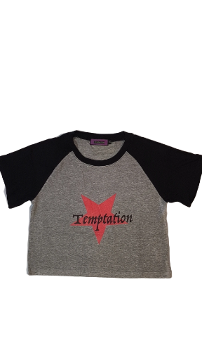 Unisex Temptation Crop Top.