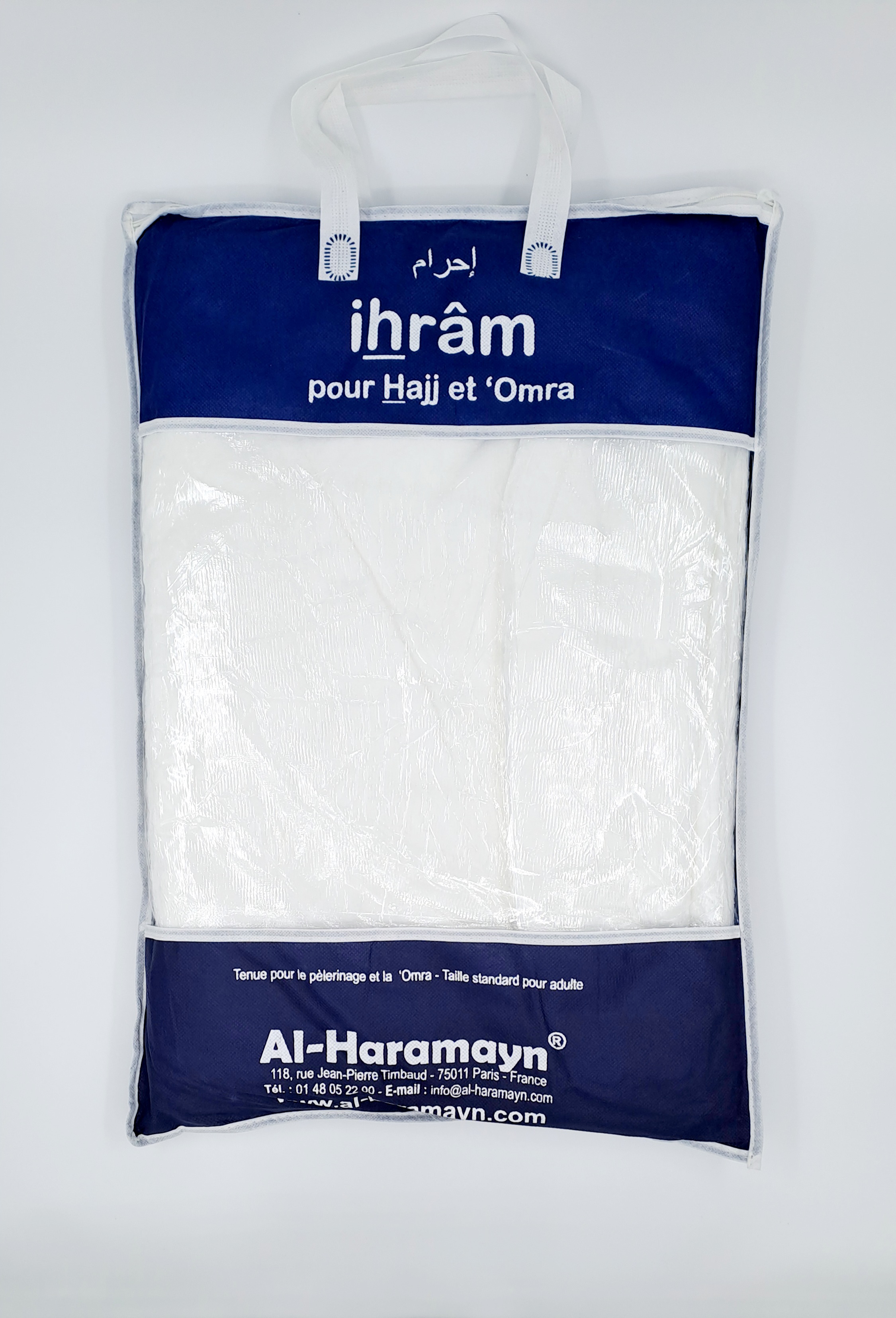 Al Haramayn - Ihram en coton et sans couture (pour adulte)
