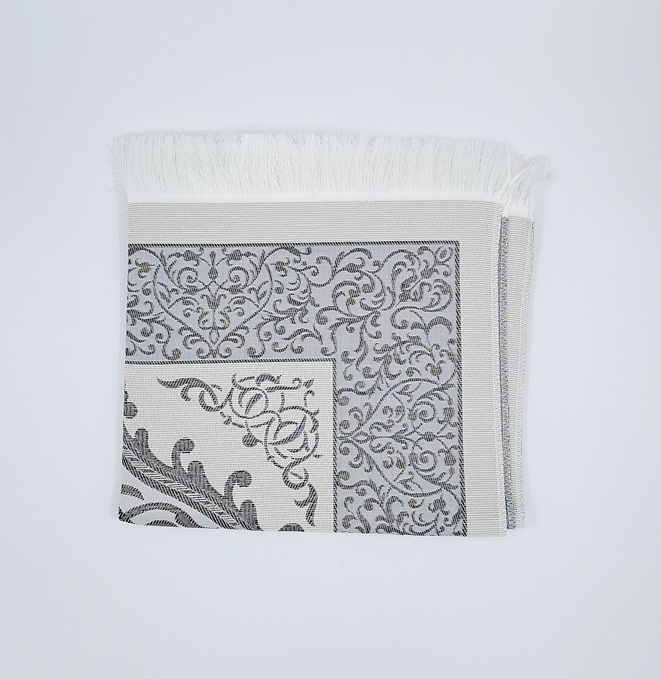 Tapis de prière - Fin avec motifs ( plusieurs coloris)