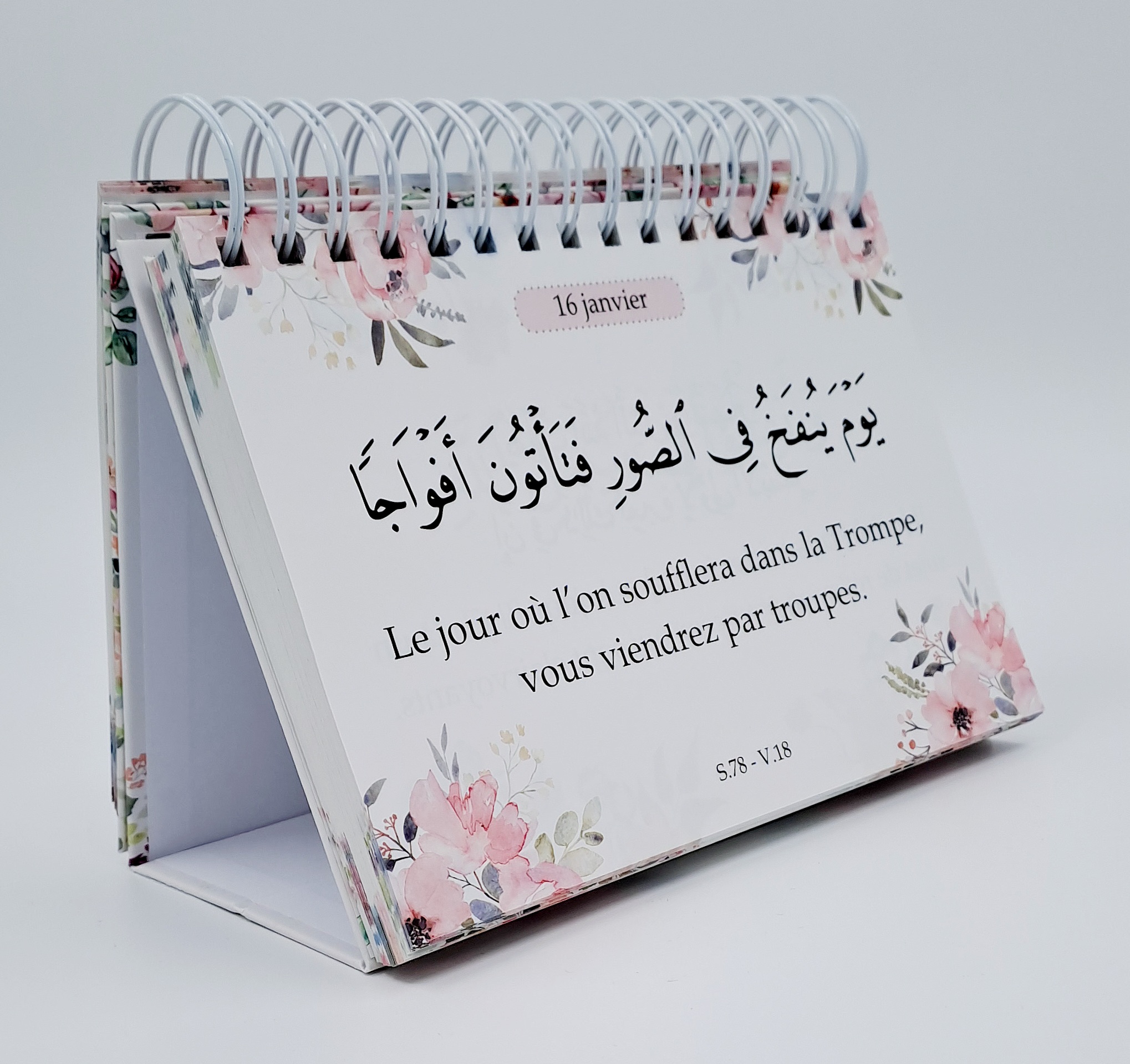 Orientica - Calendrier un verset chaque jour - 365 rappels coranique - bilingue (arabe/français)