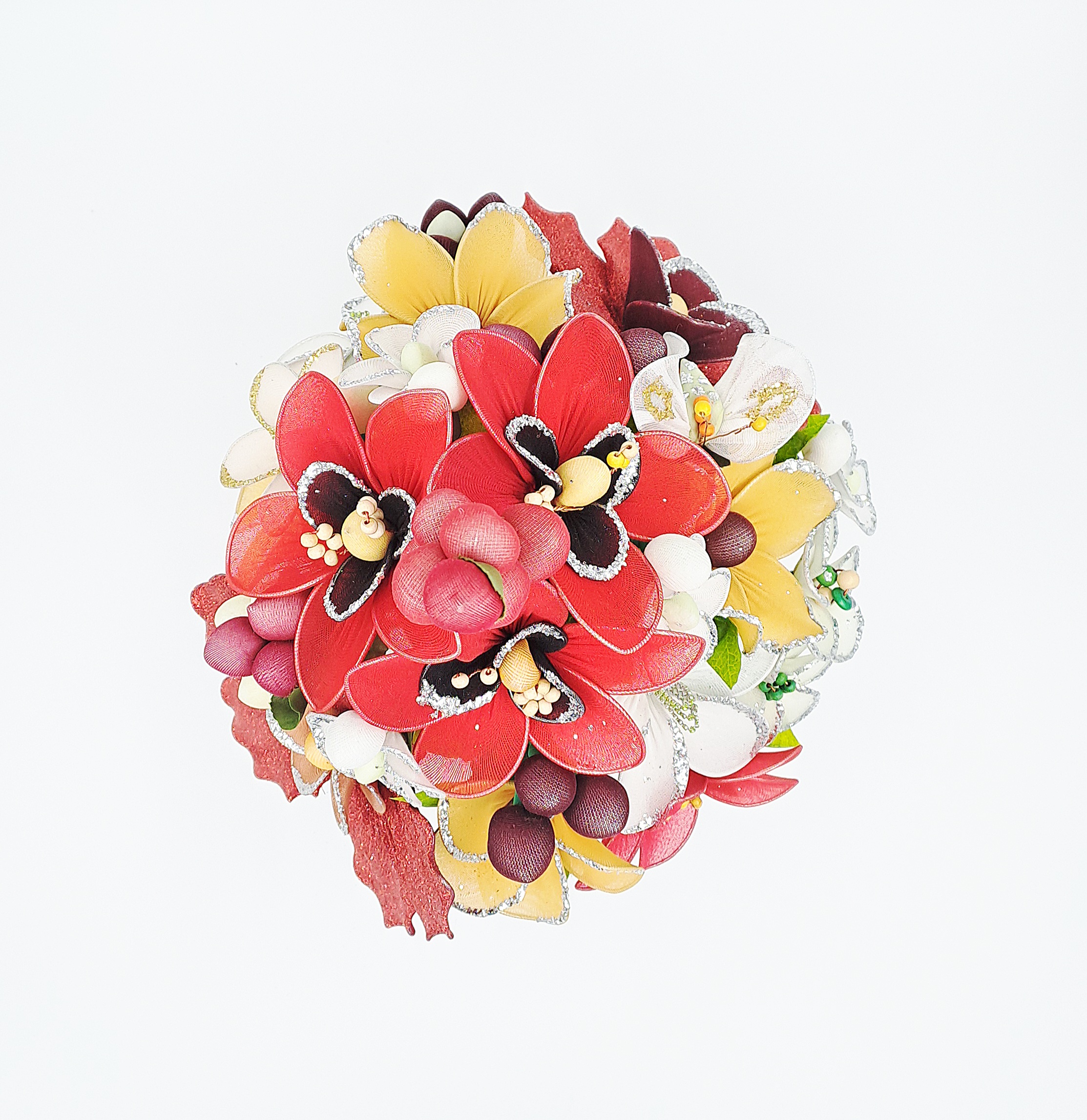 Bouquet de fleurs artisanal – fait main en Tunisie