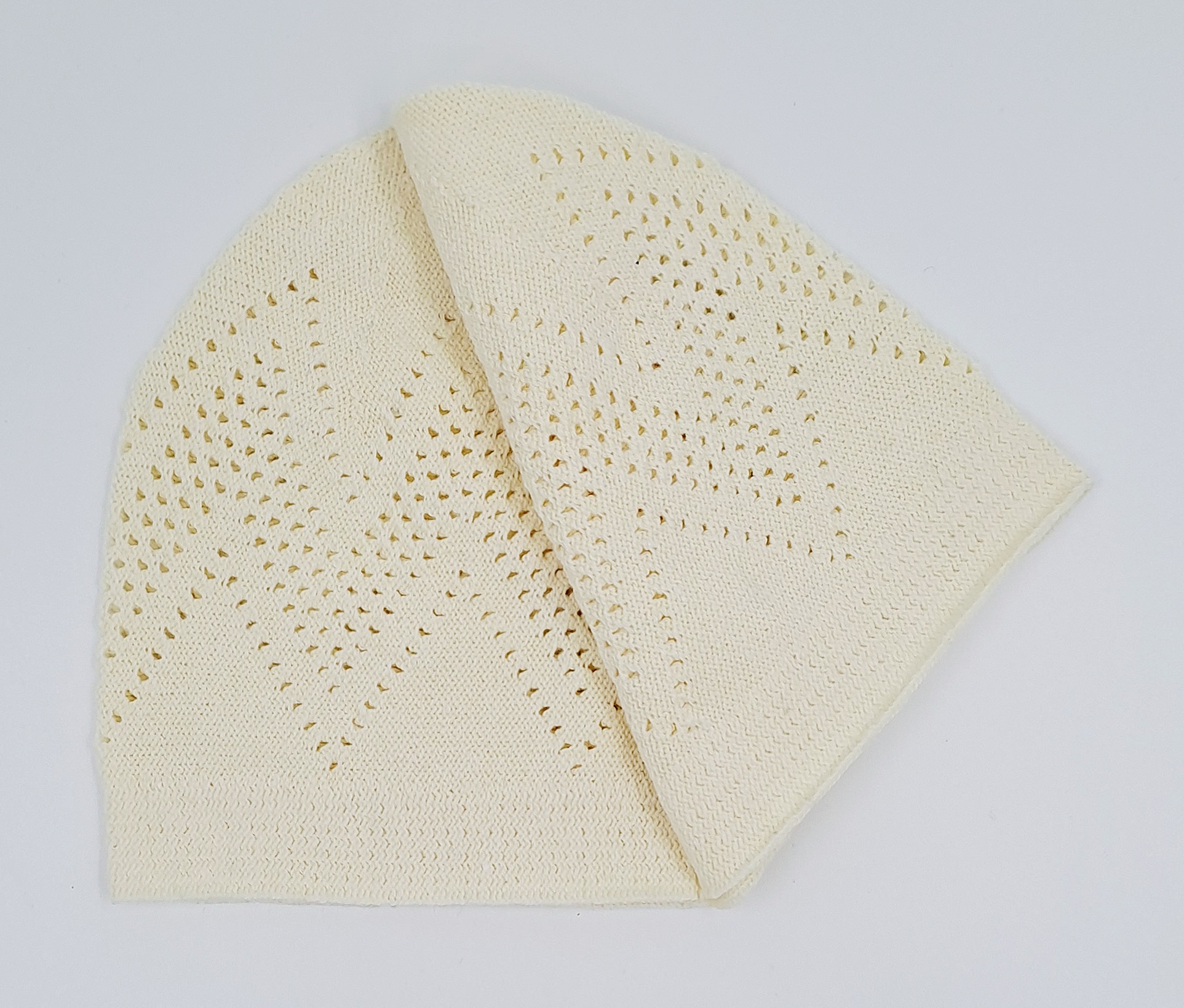 Chachia blanc cassé (taille unique)