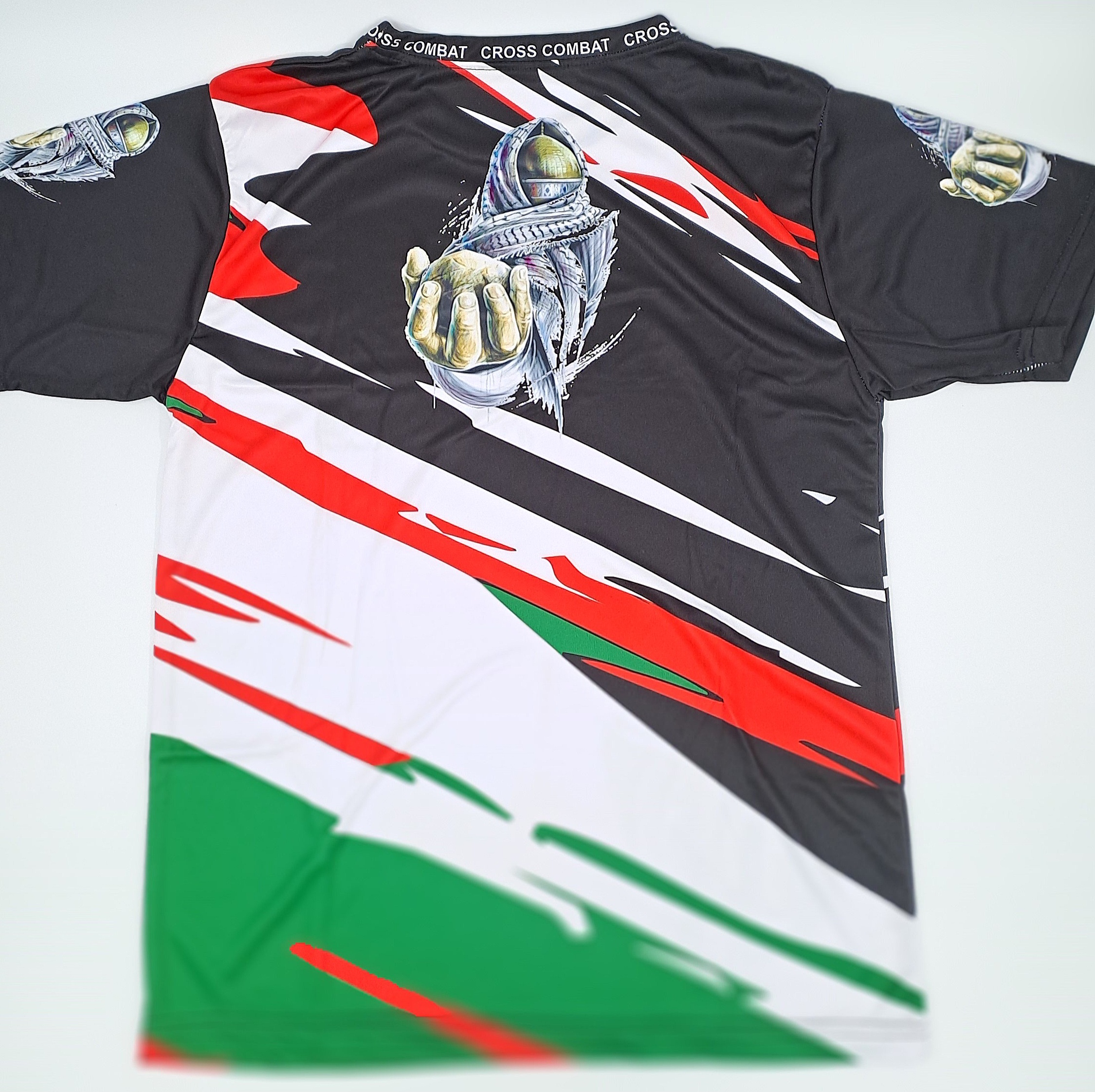 T-shirt Cross Combat - Palestine