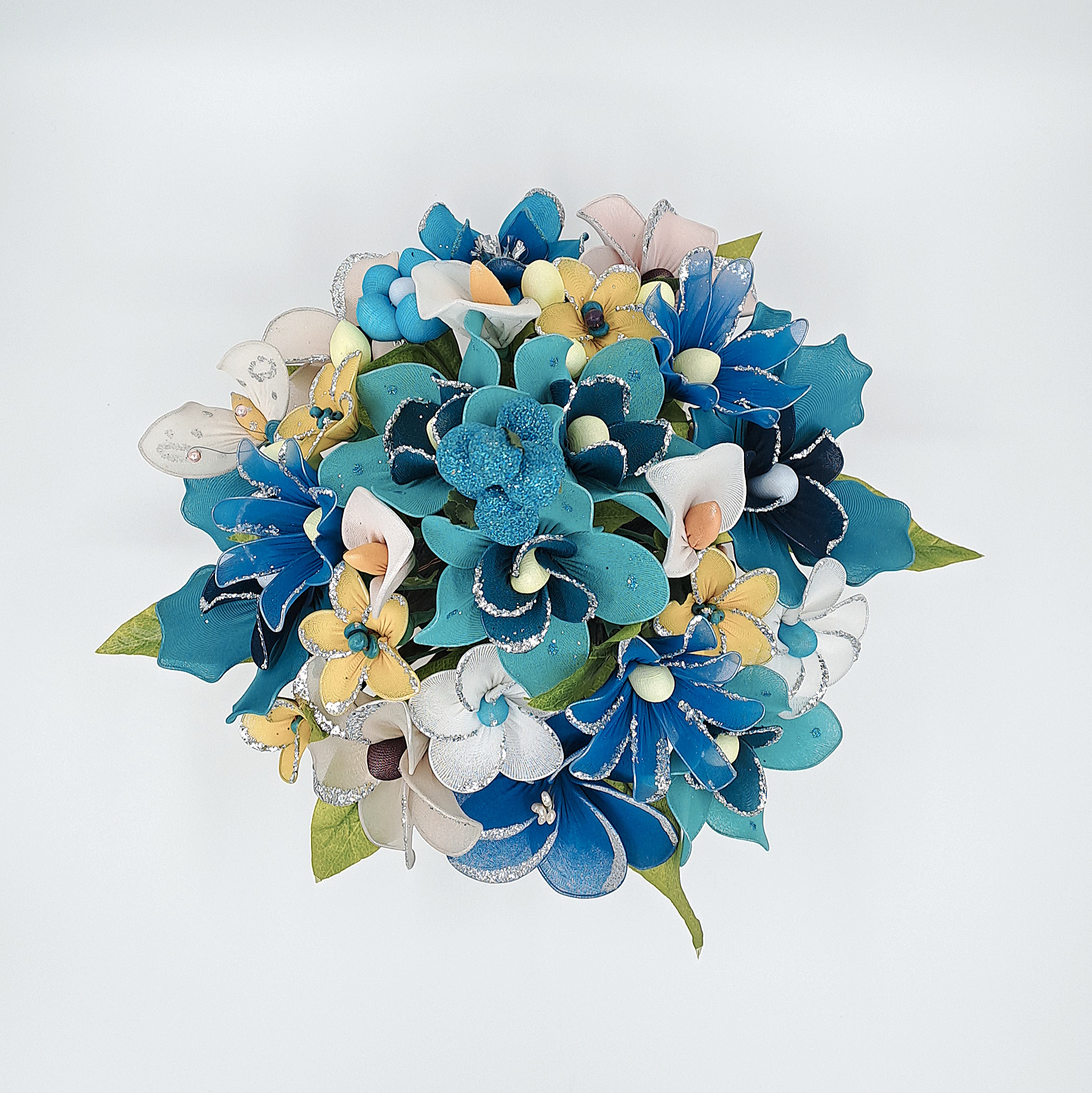 Bouquet de fleurs artisanal – fait main en Tunisie