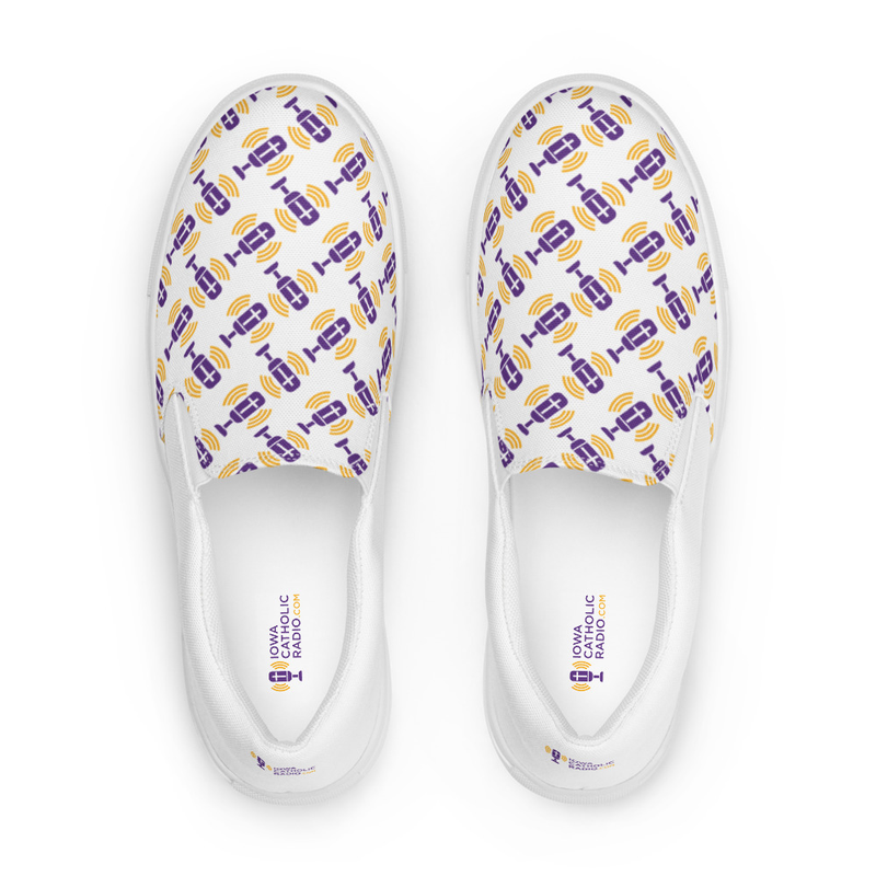 Iowa Catholic Radio Men's Canvas Shoes