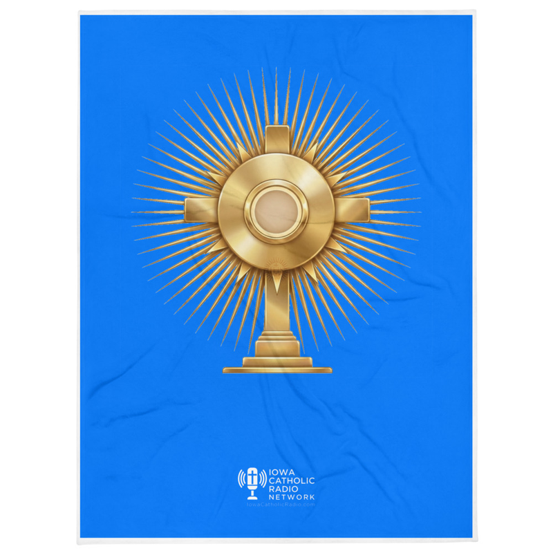 Monstrance Throw Blanket