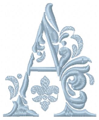 Broderie numerique Alphet Chic Format JEF