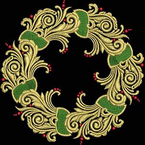 Broderies numériques 12 motifs de noël Format HUS
