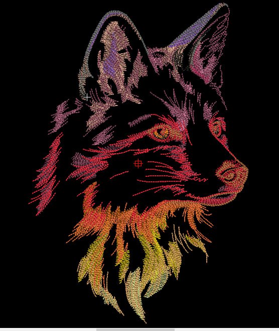 Broderie numerique Renard Formats PES,DST,JEF,HUS,XXX,VIP,VP3,ART