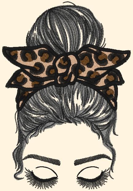 Broderie numérique Femme ART Format PES