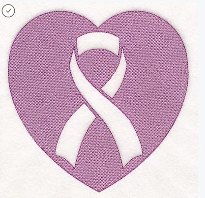 Broderie numérique Motif OCTOBRE ROSE Format JEF