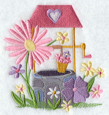 Broderies numériques Motifs Fleurs stylées Format PES
