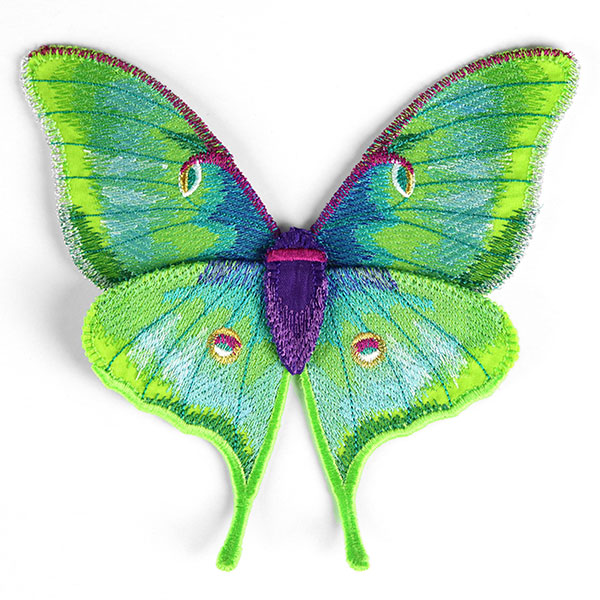 Broderie numérique Motif Papillon Formats PES,DST,JEF,HUS,VIP,VP3,XXX