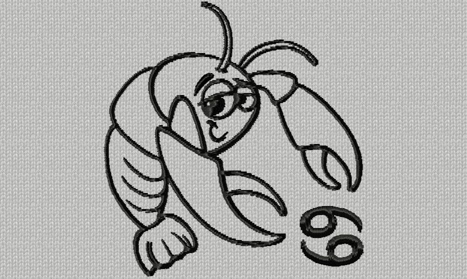 Broderies numériques 12 signes du zodiaque Format JEF