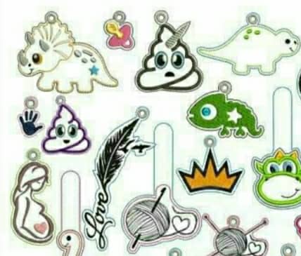 Broderies numeriques pack PATCH COOL formats DST,EXP,PES,JEF