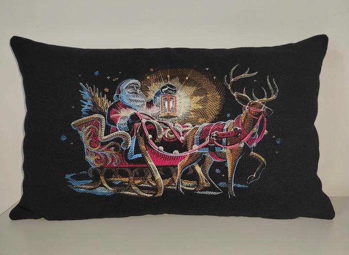 Broderie numérique Motif Noel Formats PES,DST,JEF,HUS,VIP,VP3,EXP,XXX