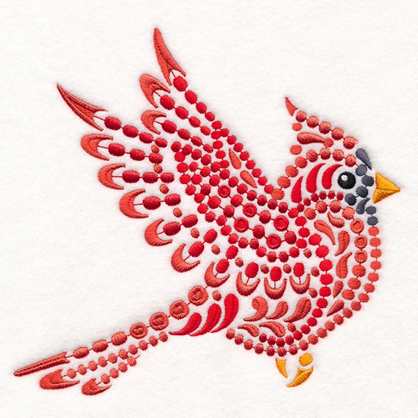 Broderie numérique Motif OISEAU Format JEF