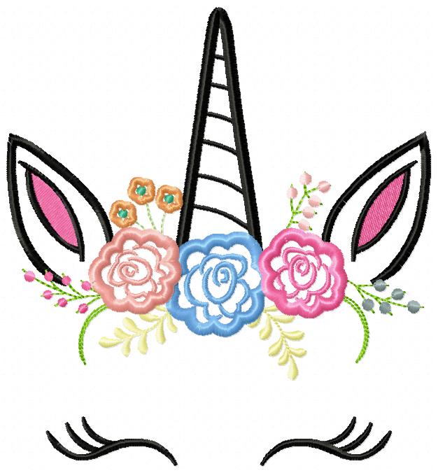 Broderie numérique pack licorne Formats PES,JEF