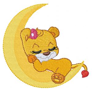 Broderies numériques Motifs animaux pour enfants Format PES