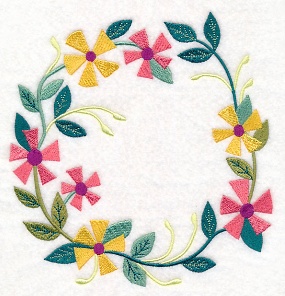 Broderies numériques 9 MODULES FLORAUX Formats PES