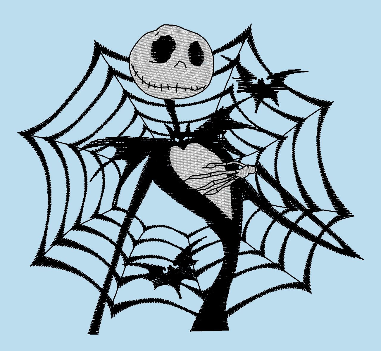 Broderie numérique Jack Les noces funèbres Format PES