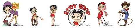 Broderie numérique Pack Betty Boop Formats PES,JEF