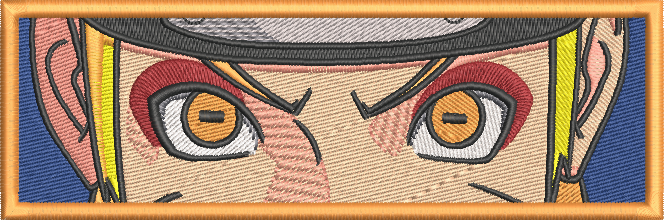 Broderie numerique -Naruto eyes format PES,DST,EMB,JEF,HUS,VP3