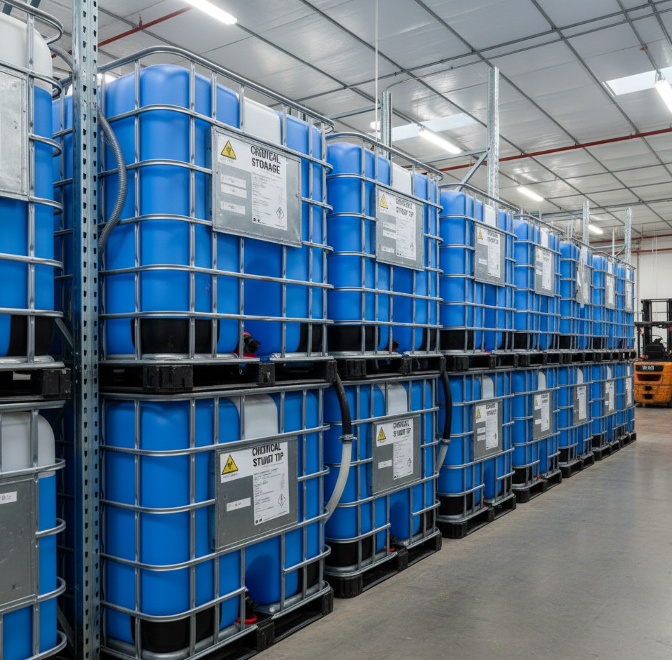 Large Plastic Barrels / Drums (Industrial Containers)