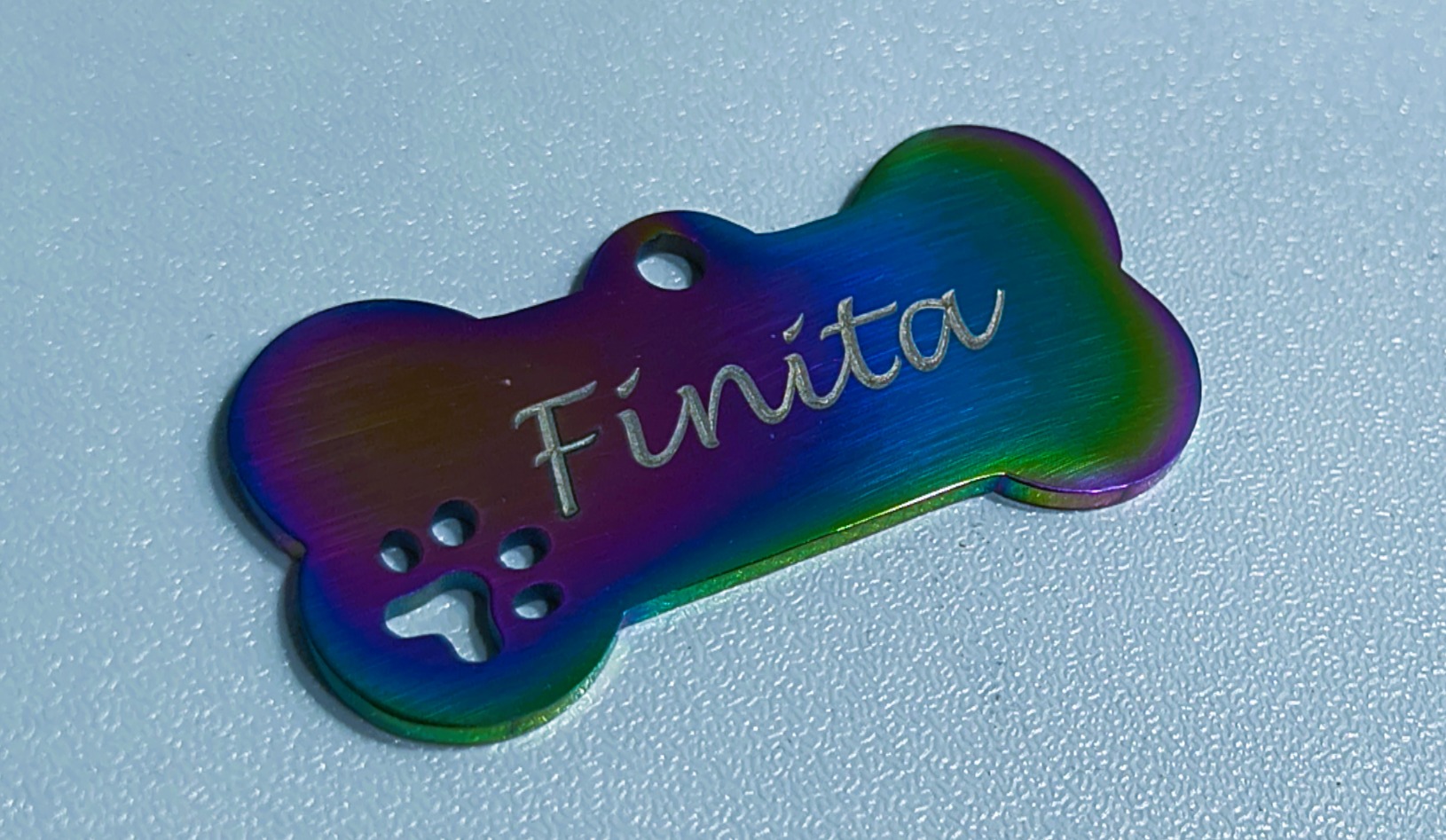 Personalized Dog Bone Name Tags