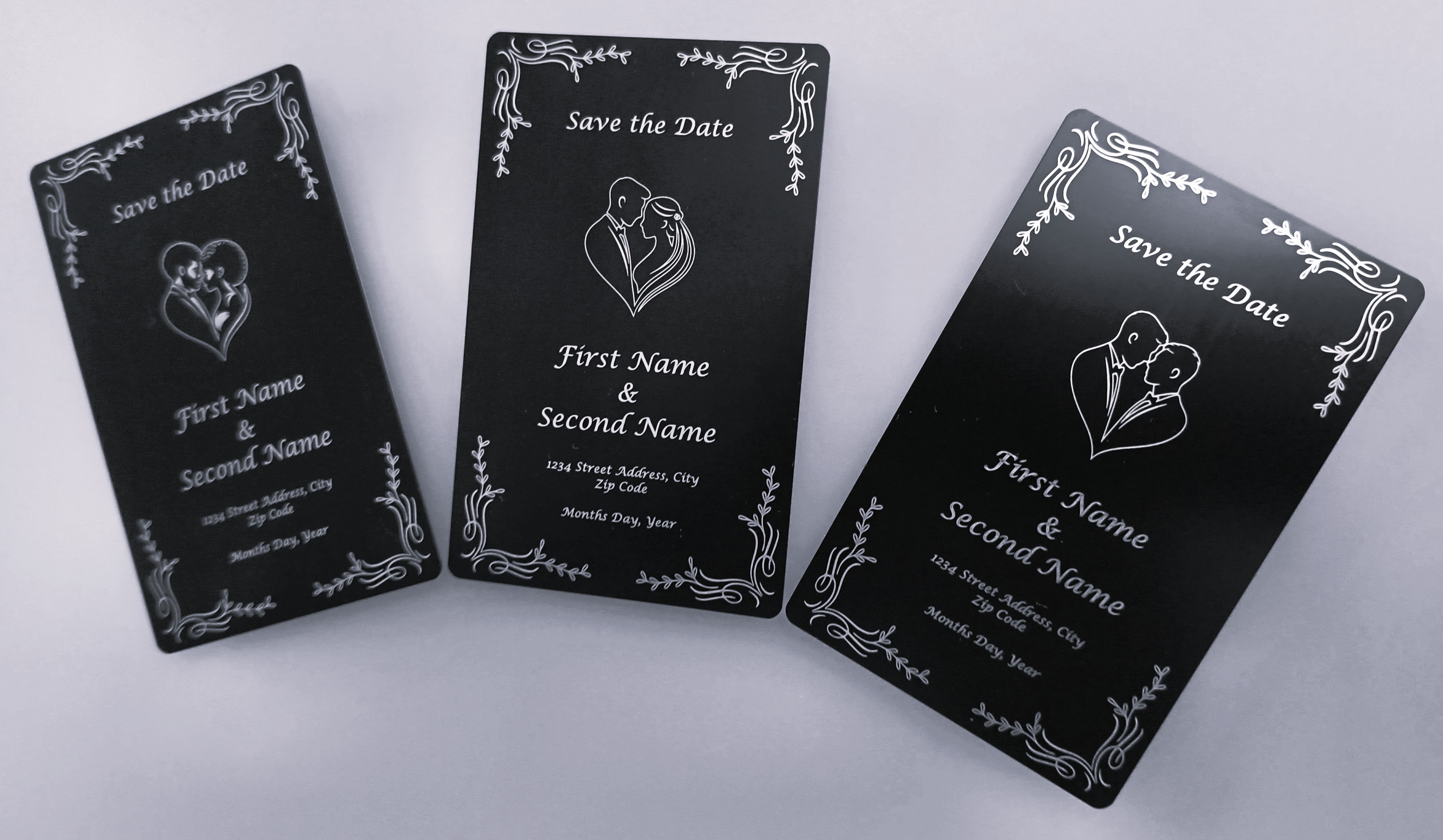 3.4" x 2.15" Magnetic Cards