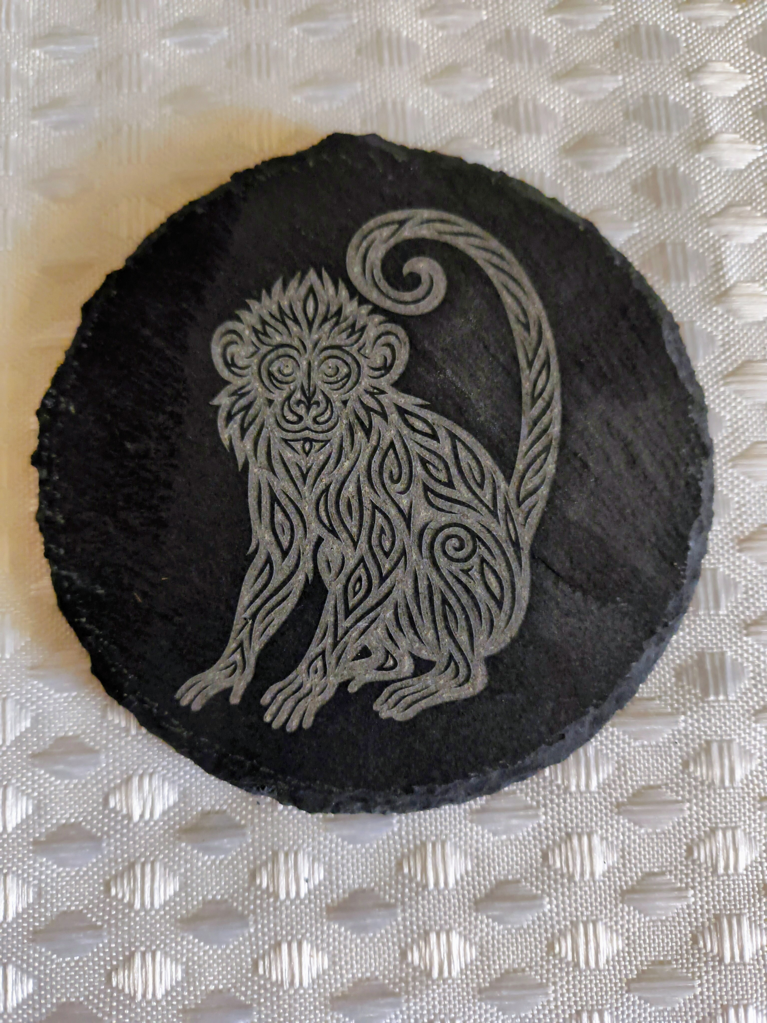 Engraved Slate Coasters (Pack of 4)