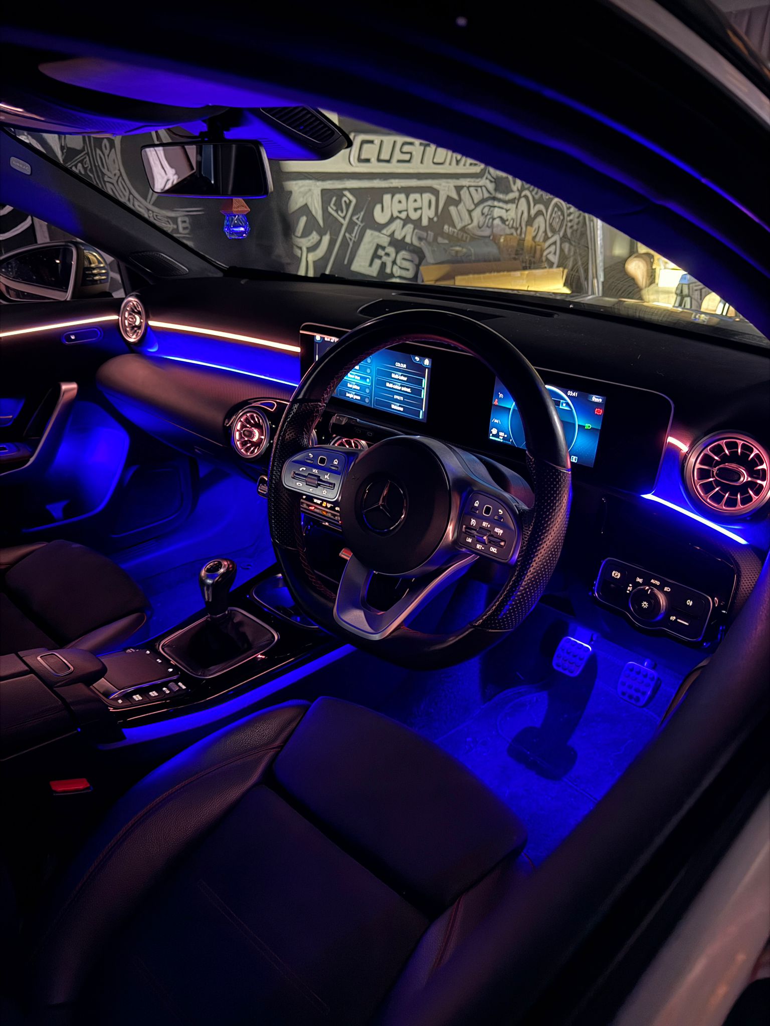 Full OEM Ambient Lighting Upgrade – A-Class