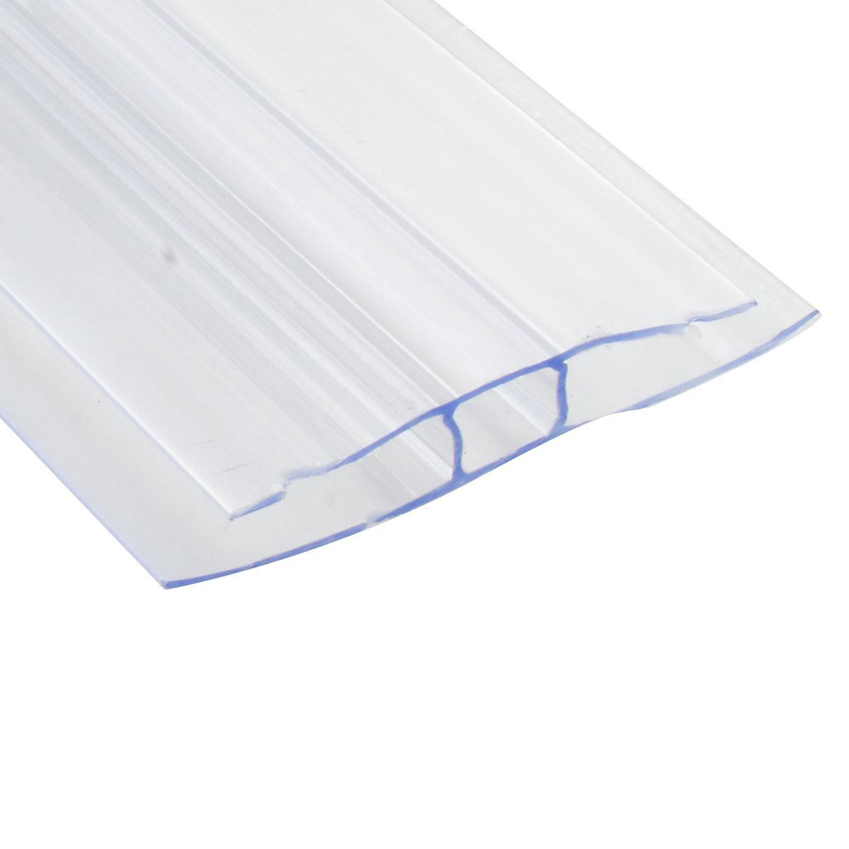 Perfil H para policarbonato celular