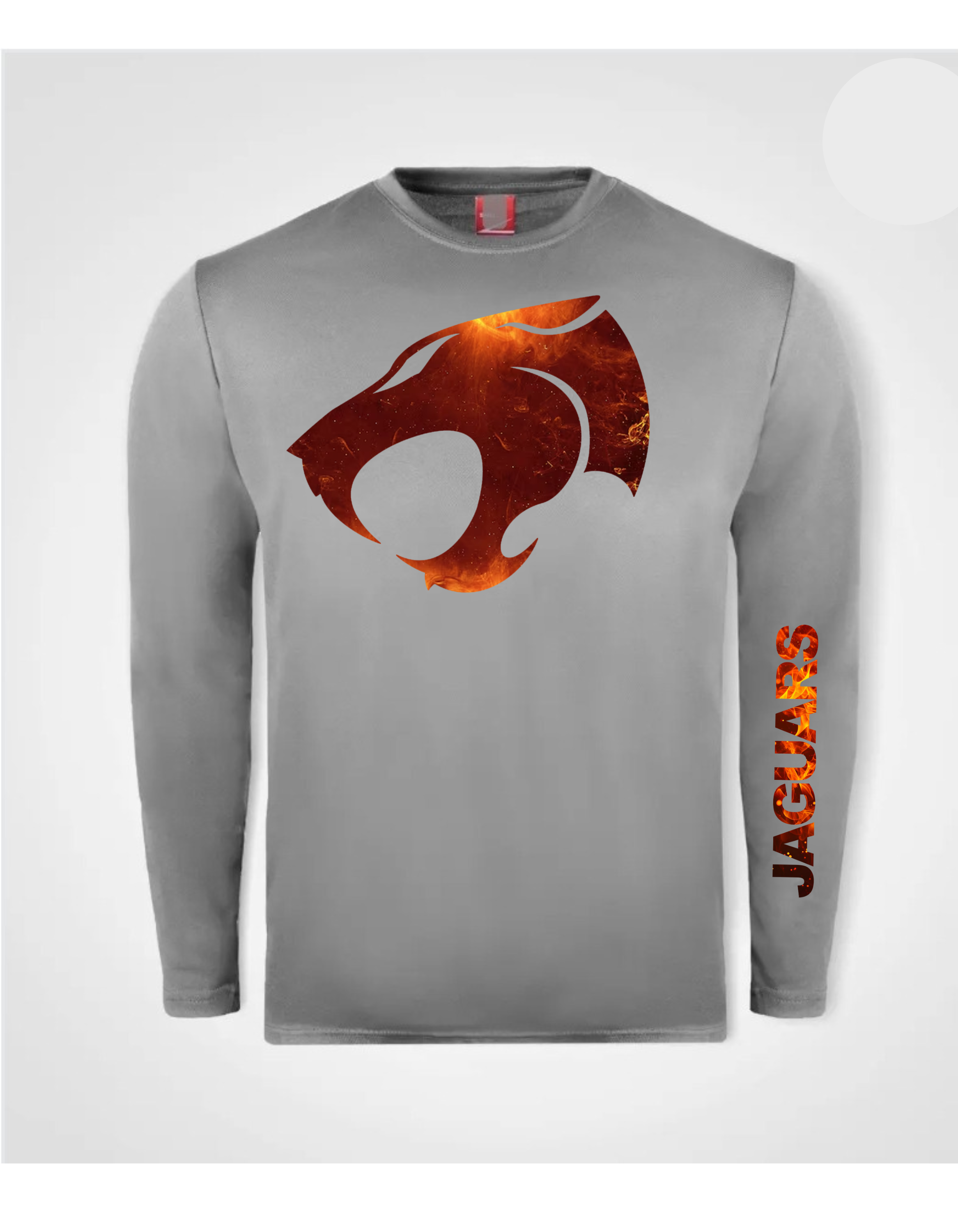 Jaguar Black Active Long Warm-up top.